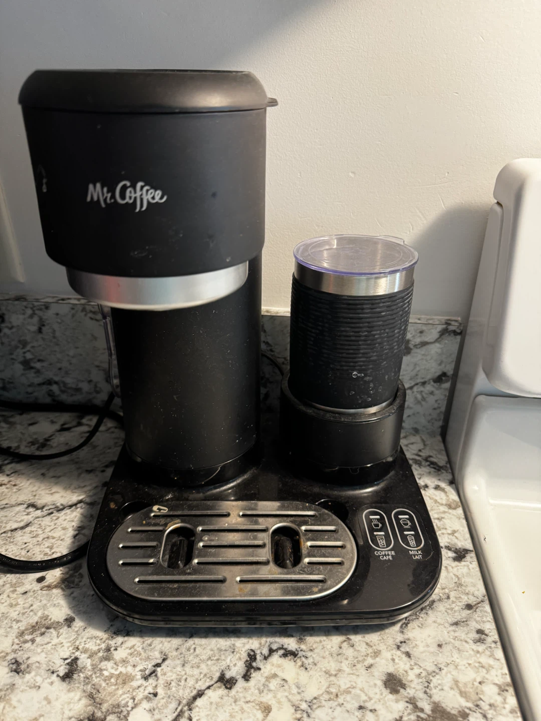 Mr. Coffee Coffee Maker with Milk Frother