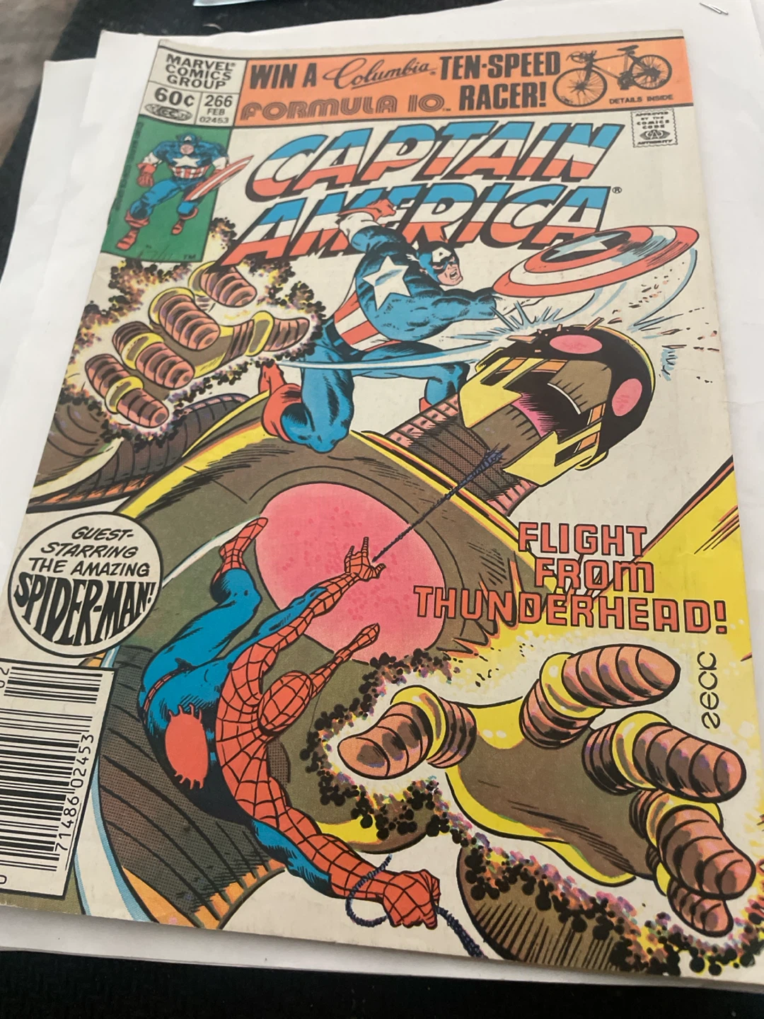 Captain America Comic Book - Issue #266
