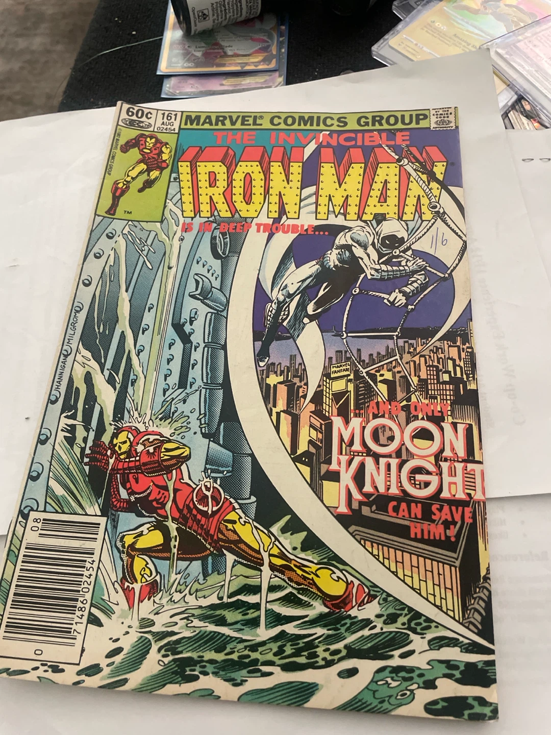 The Invincible Iron Man Comic Book #161 (August 1982)
