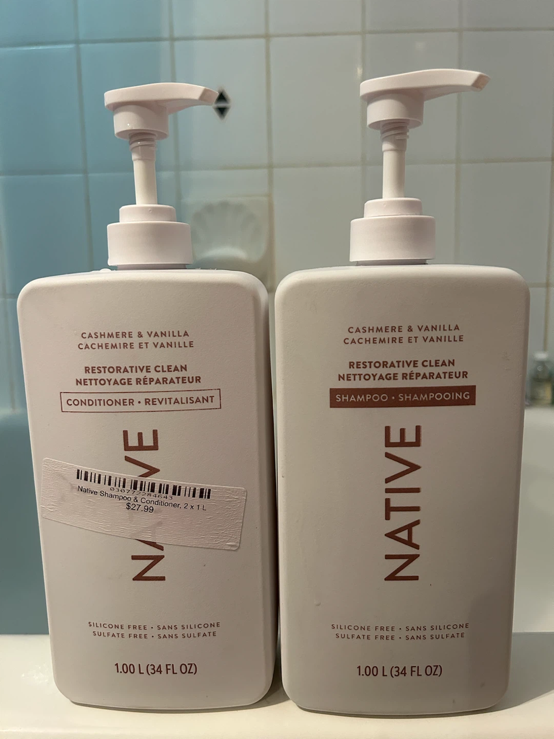 Native shampoo and conditioner