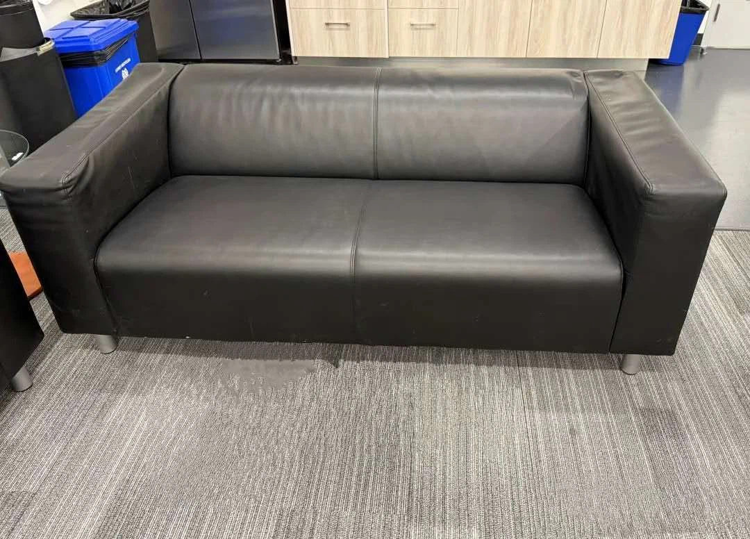 IKEA KLIPPAN Loveseat, Bomstad Black