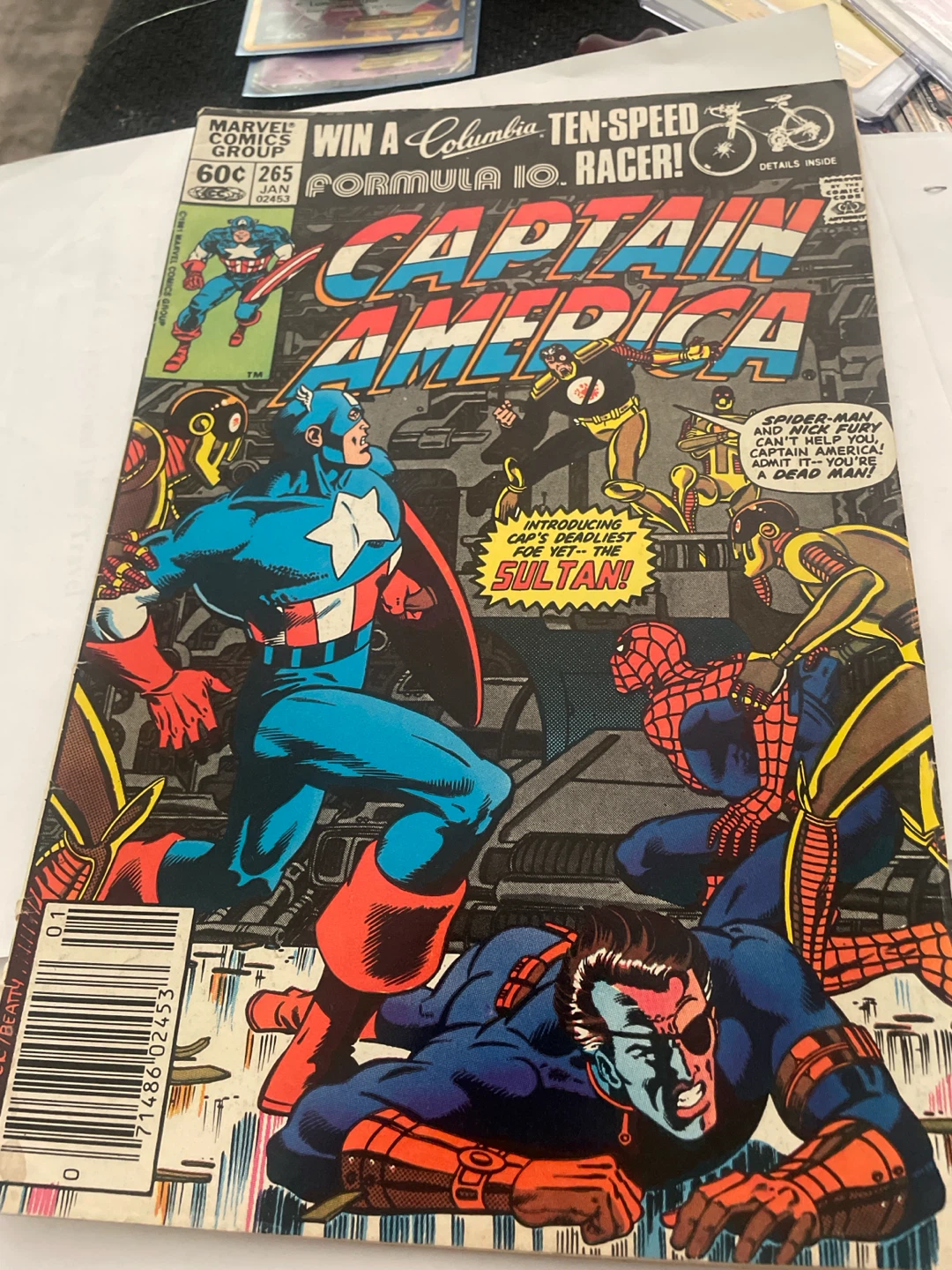 Captain America Comic Book #265 (1982)