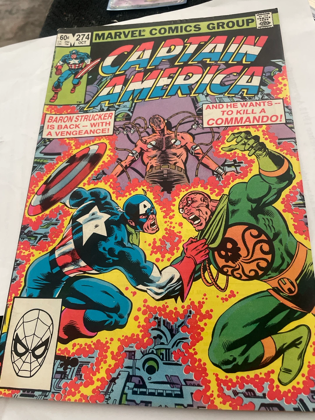 Captain America #274 Marvel Comics