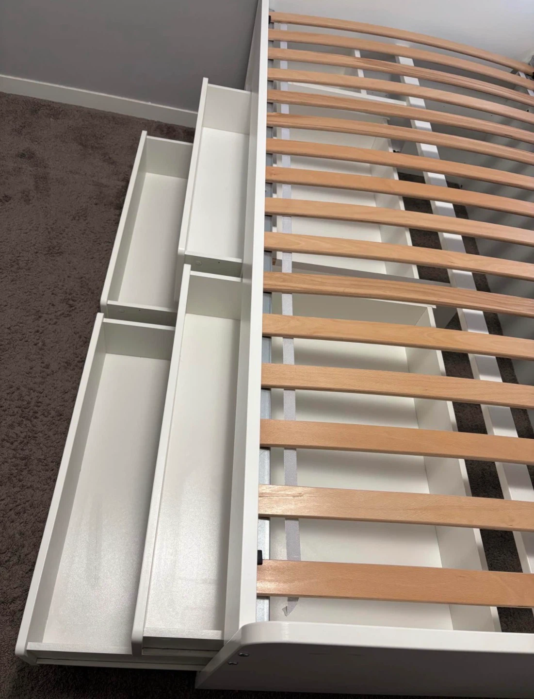 IKEA Twin bed with 4 drawers - photo 3