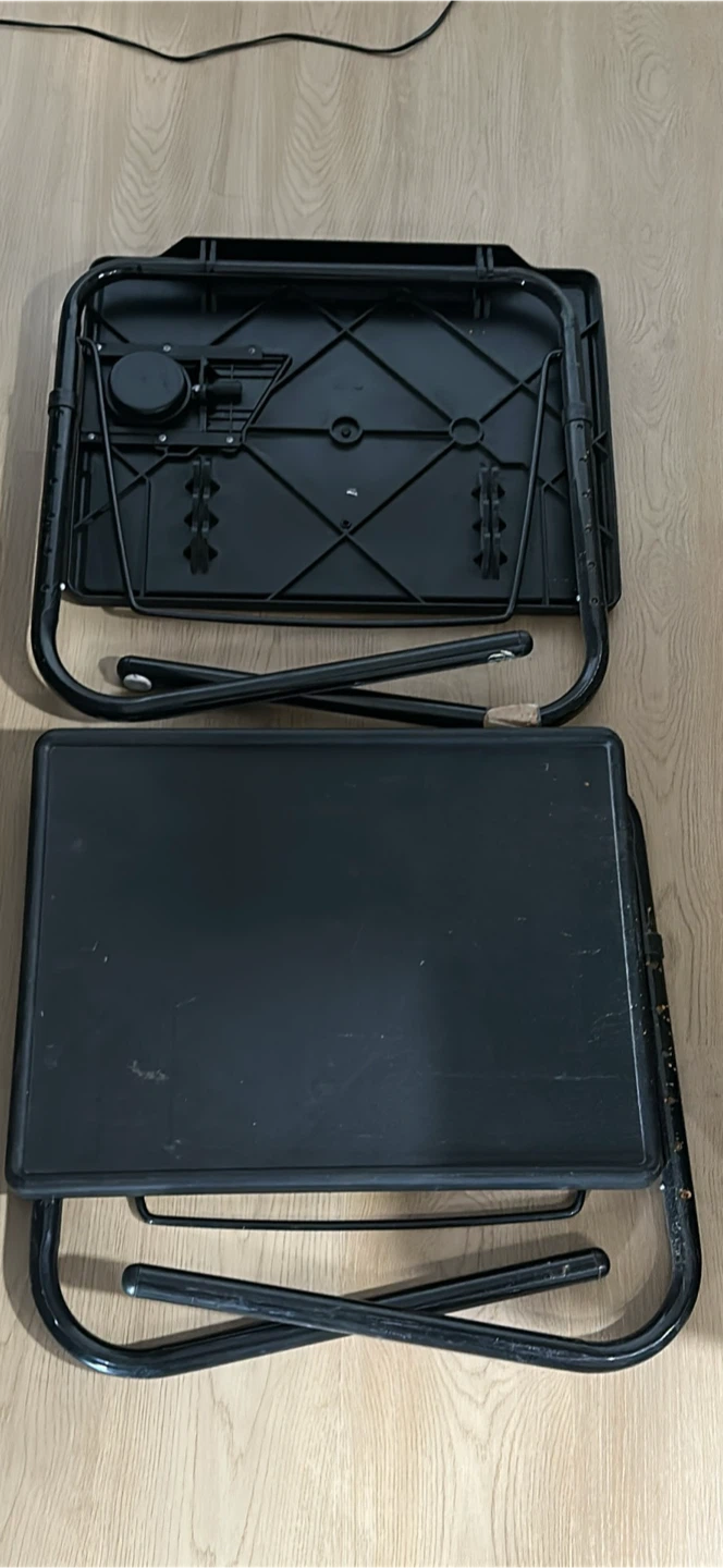 Black Foldable Laptop Table