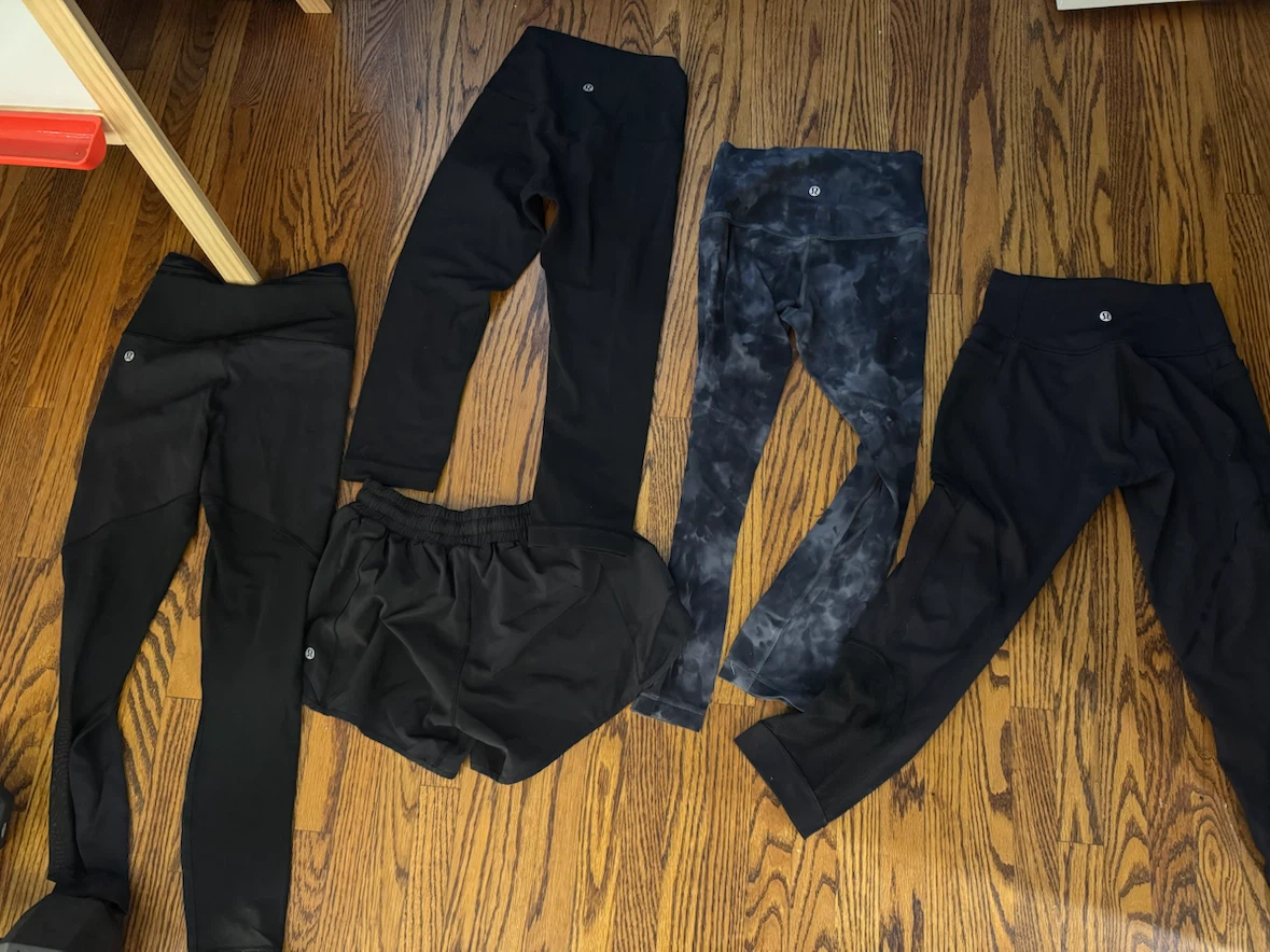 Lululemon Athleisure Bundle - Leggings & Shorts