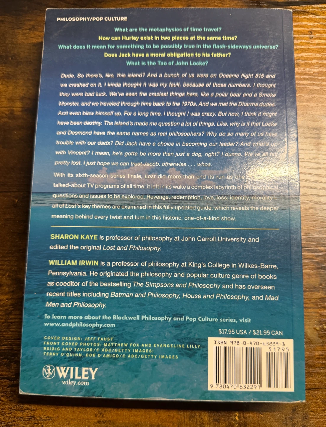 The Ultimate Lost and Philosophy: Think Together, Die Alone Book - photo 2