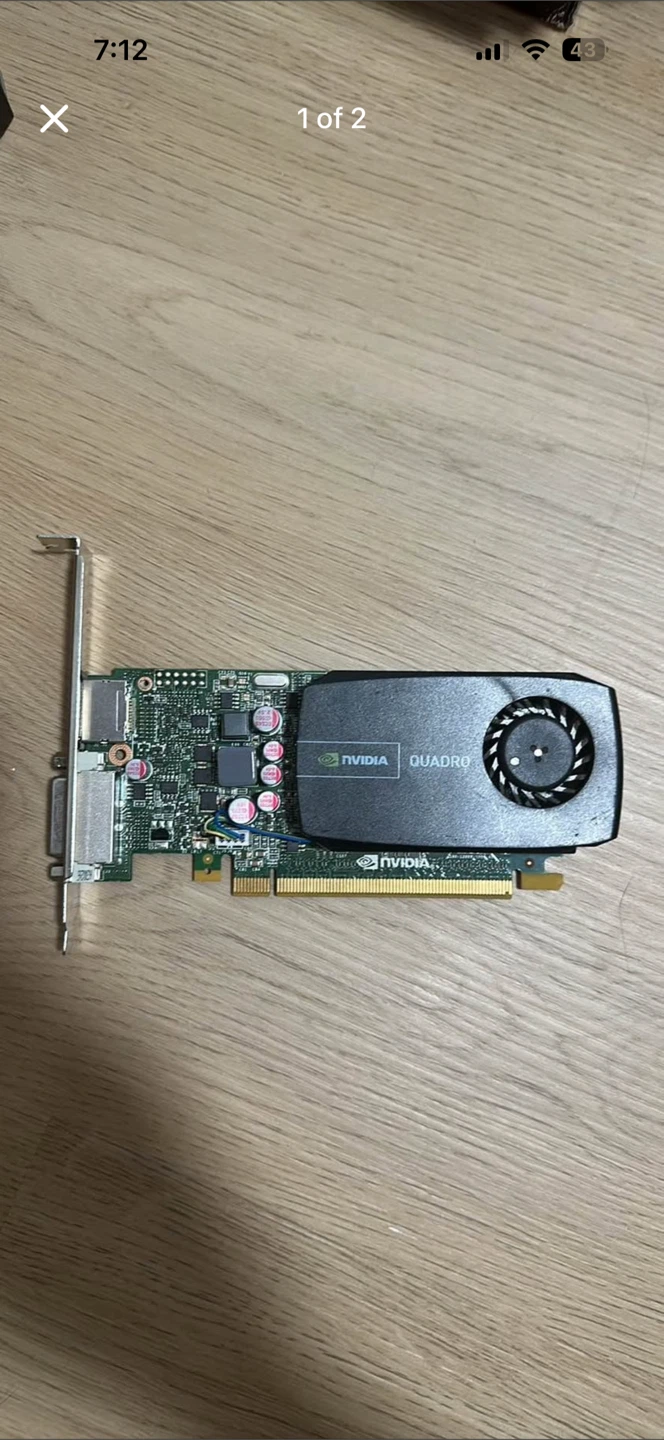 NVIDIA Quadro Graphics Card