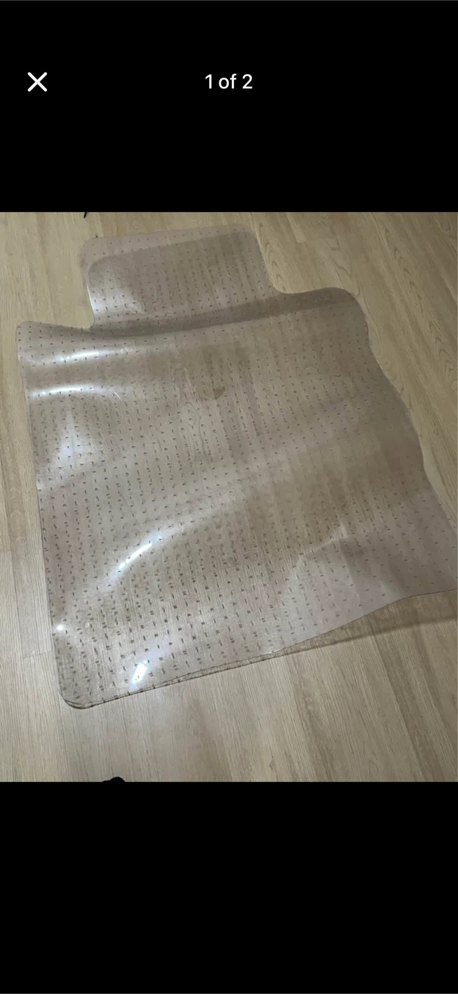 Flash Furniture Carpet Chair Mat with Lip