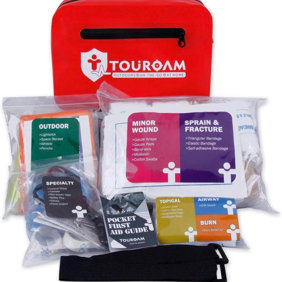 Brand New Portable First Aid Kit - 197 Pieces (Car & Travel) - photo 2