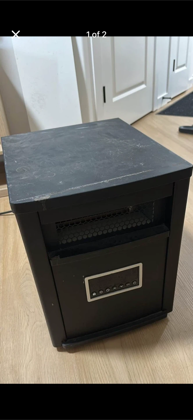 Black Infrared Heater