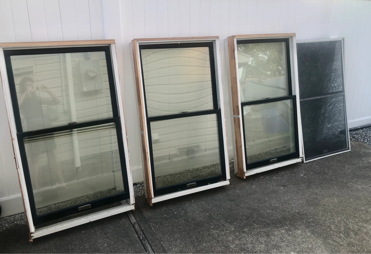 Andersen Double Hung Windows with Screens
