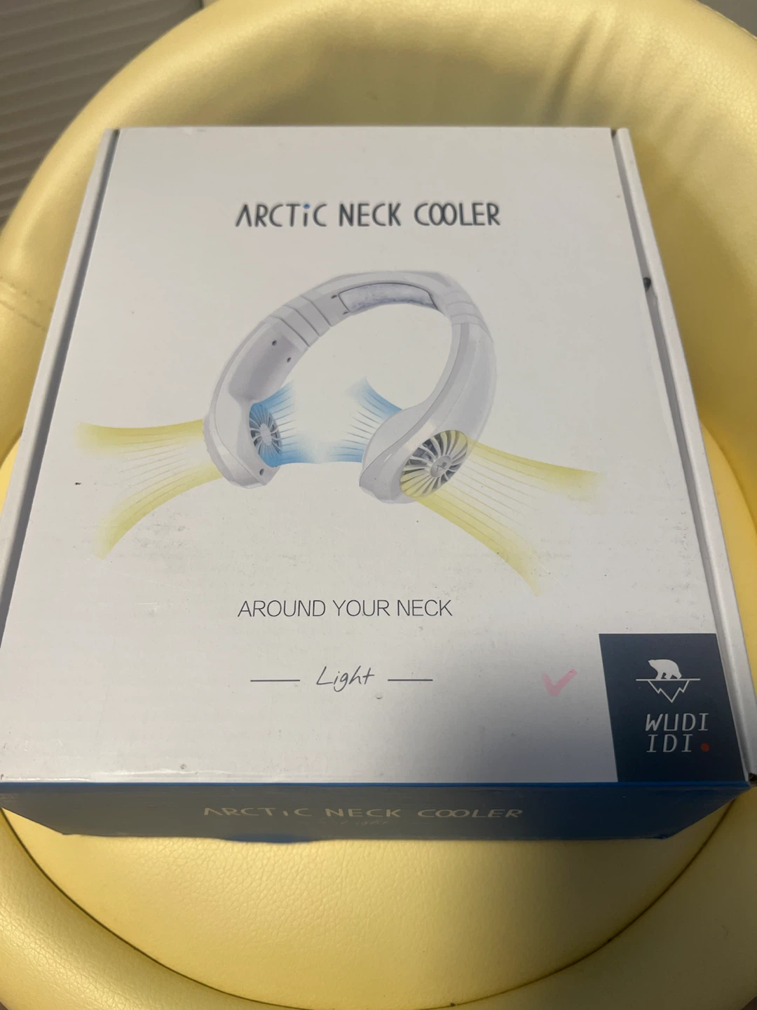 Brand New -Personal Portable Neck Fan - Black / USB Rechargeable