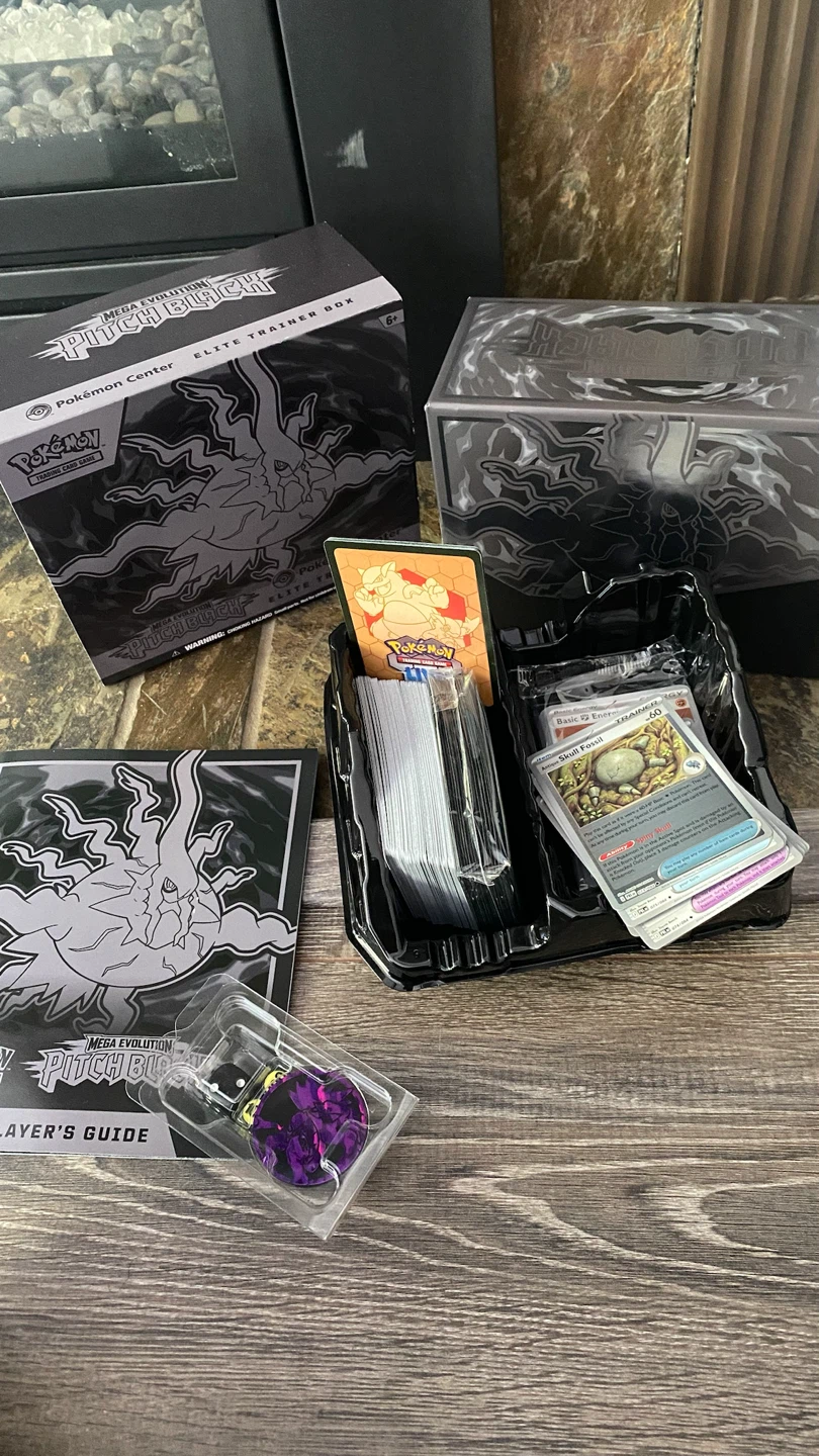 Pokemon TCG Mega Evolution Pitch Black Elite Trainer Box - photo 4