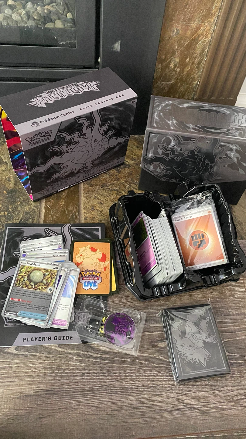 Pokemon TCG Mega Evolution Pitch Black Elite Trainer Box - photo 5