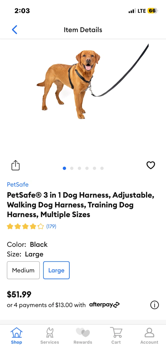 Large Dog Easy Walk Harnesses - photo 3