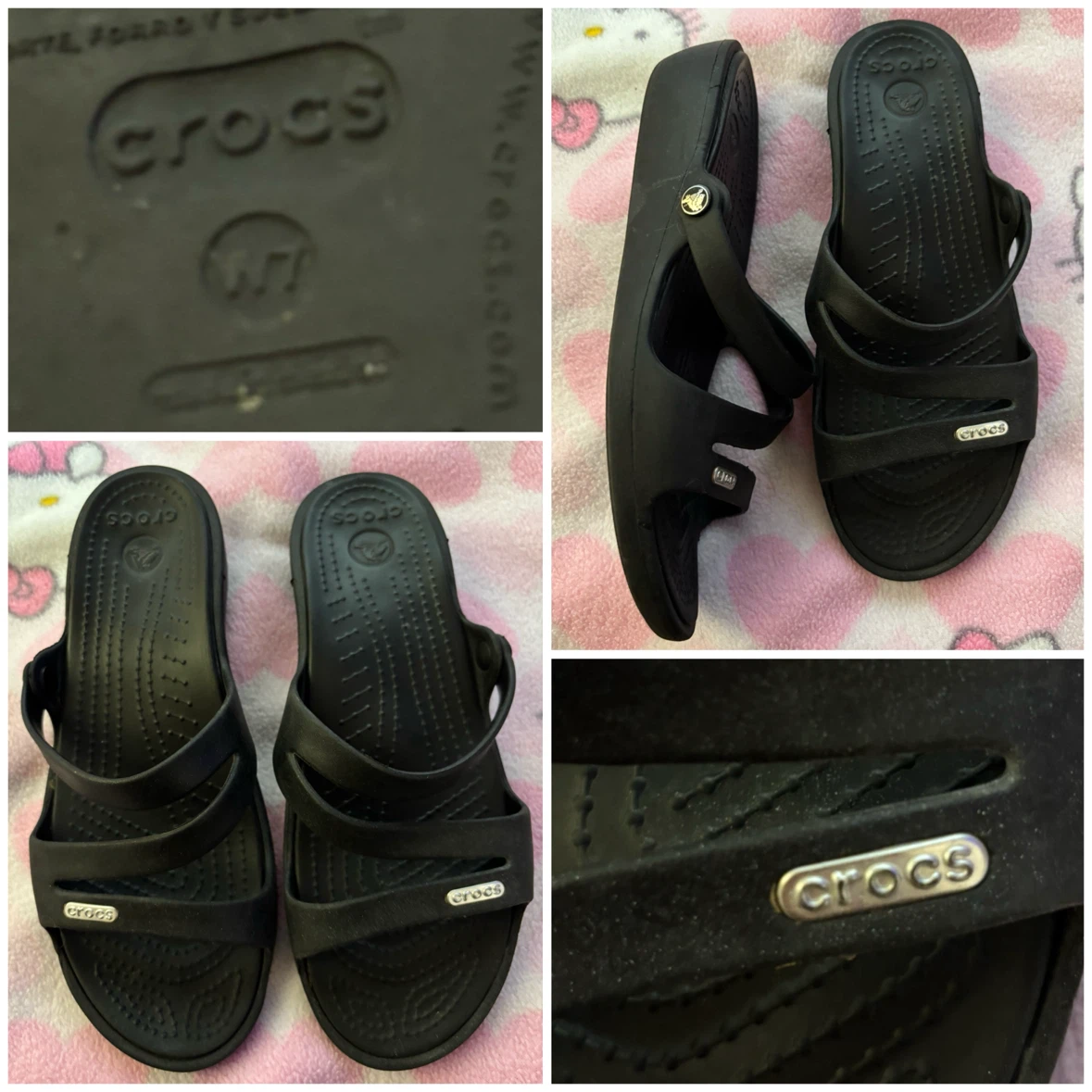 Crocs - Sandals - *Size Women 7/Black*