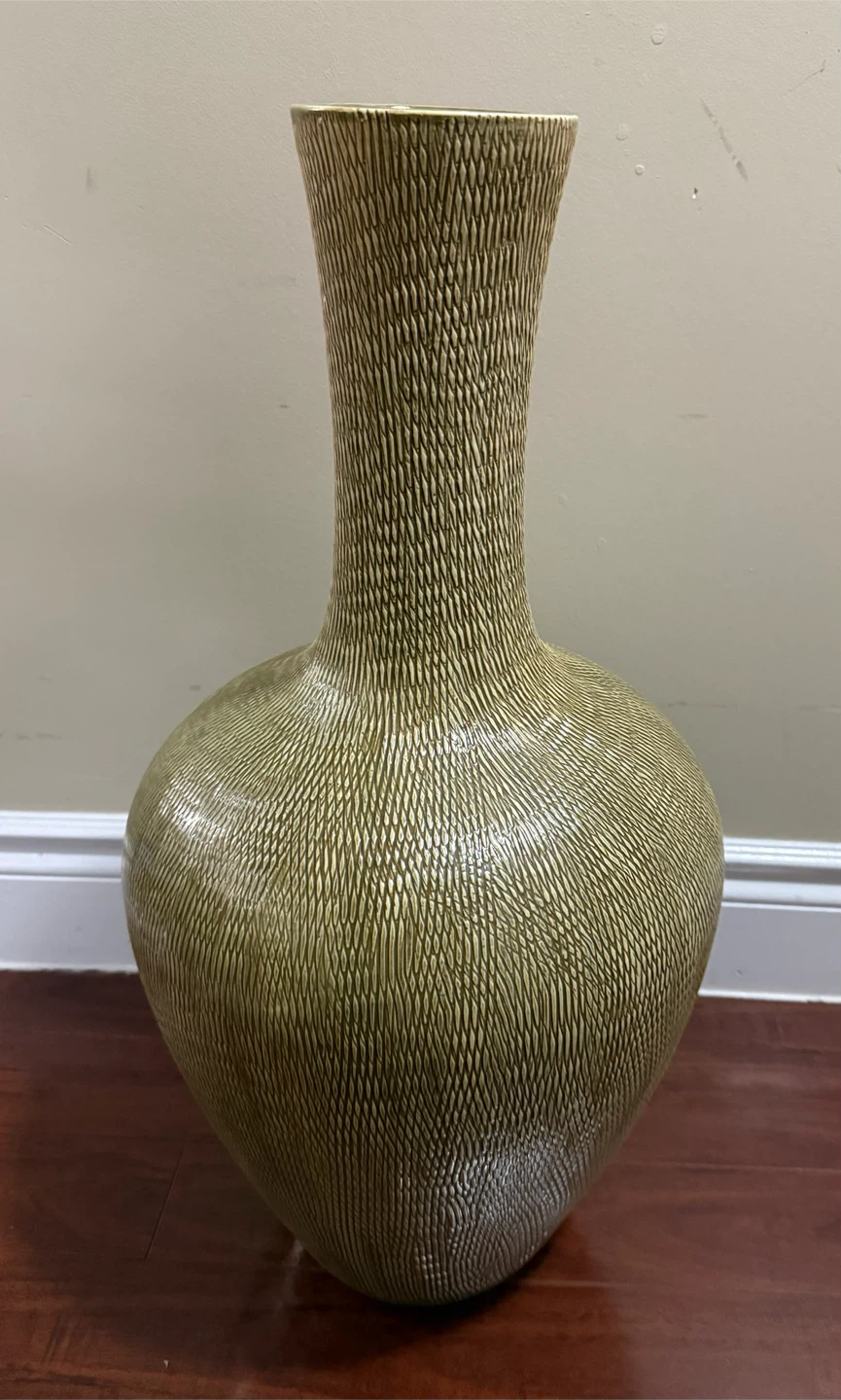 Textured Tall Vase