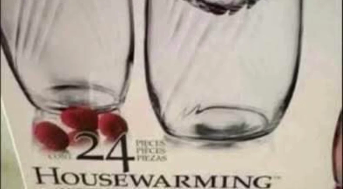 24 housewarming glasses (New) (Giving away for Free) - photo 3