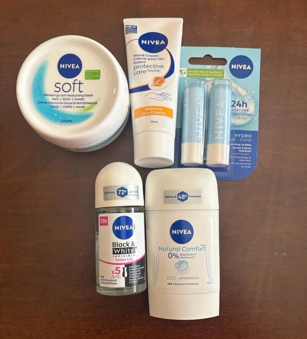 Nivea Products (All new) (All for Free)