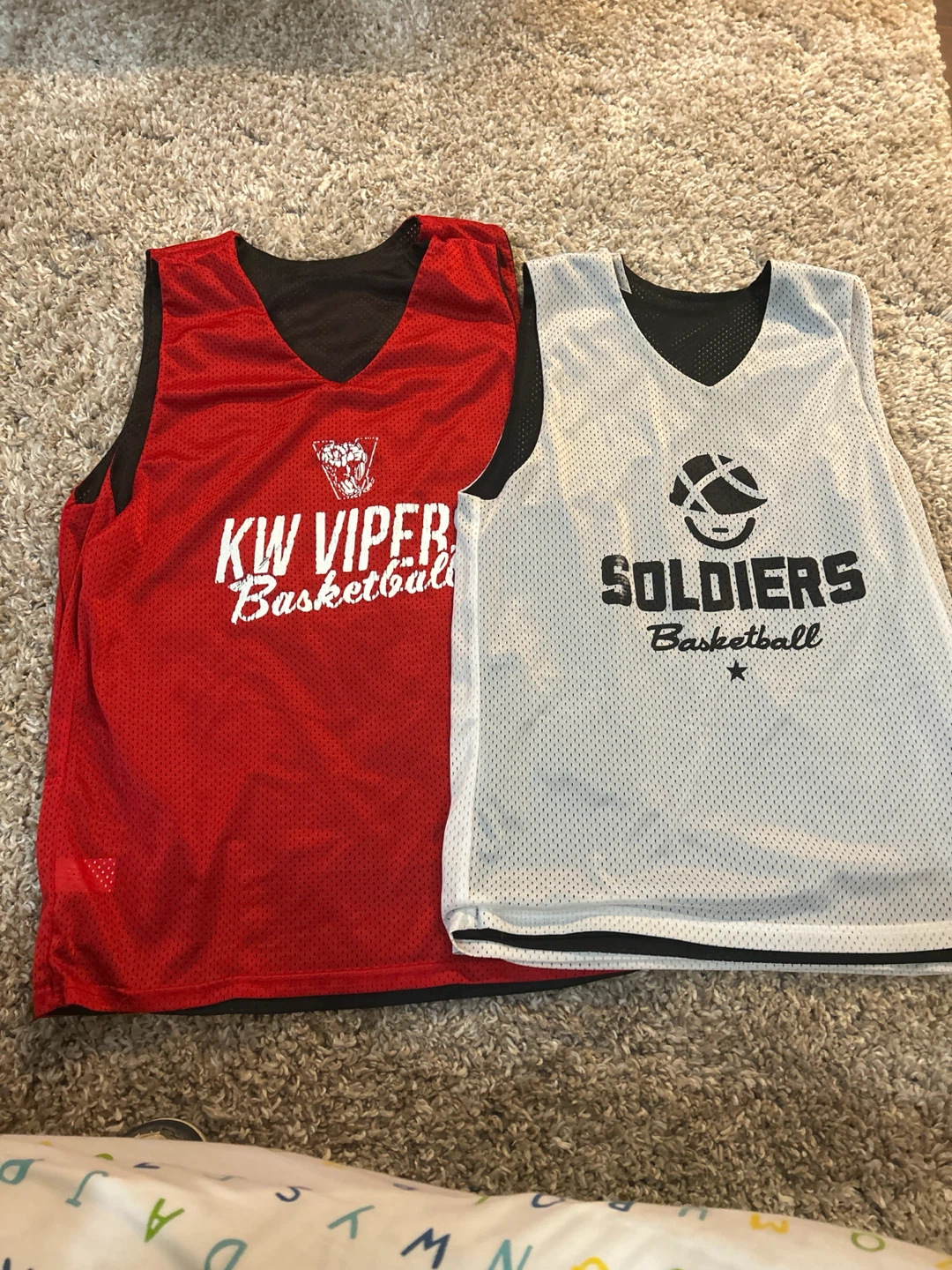 Basketball Rep Team Practice Jerseys