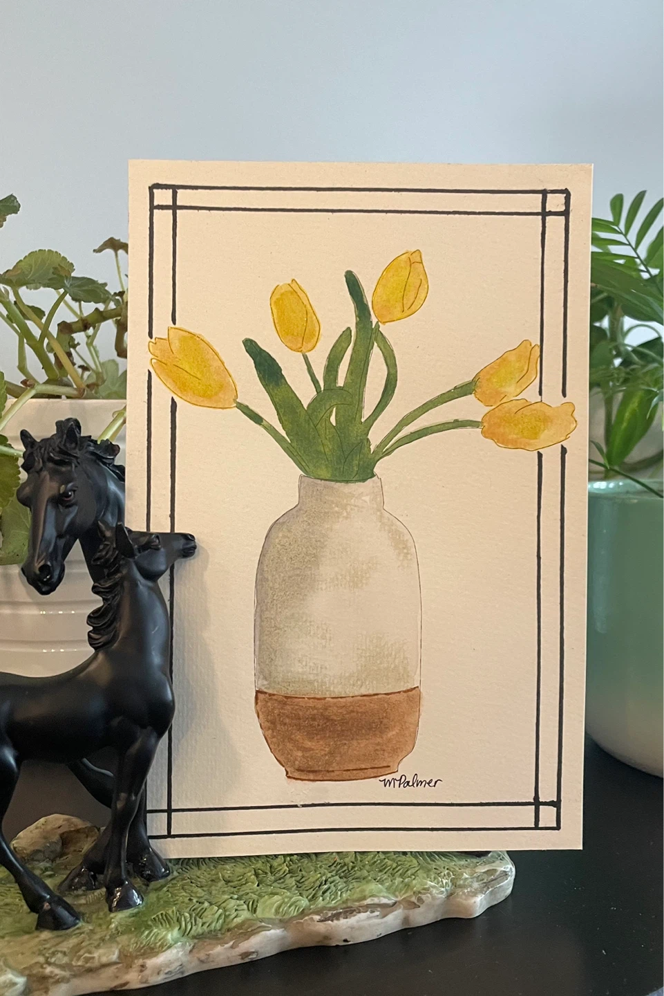 Watercolor Floral Paintings