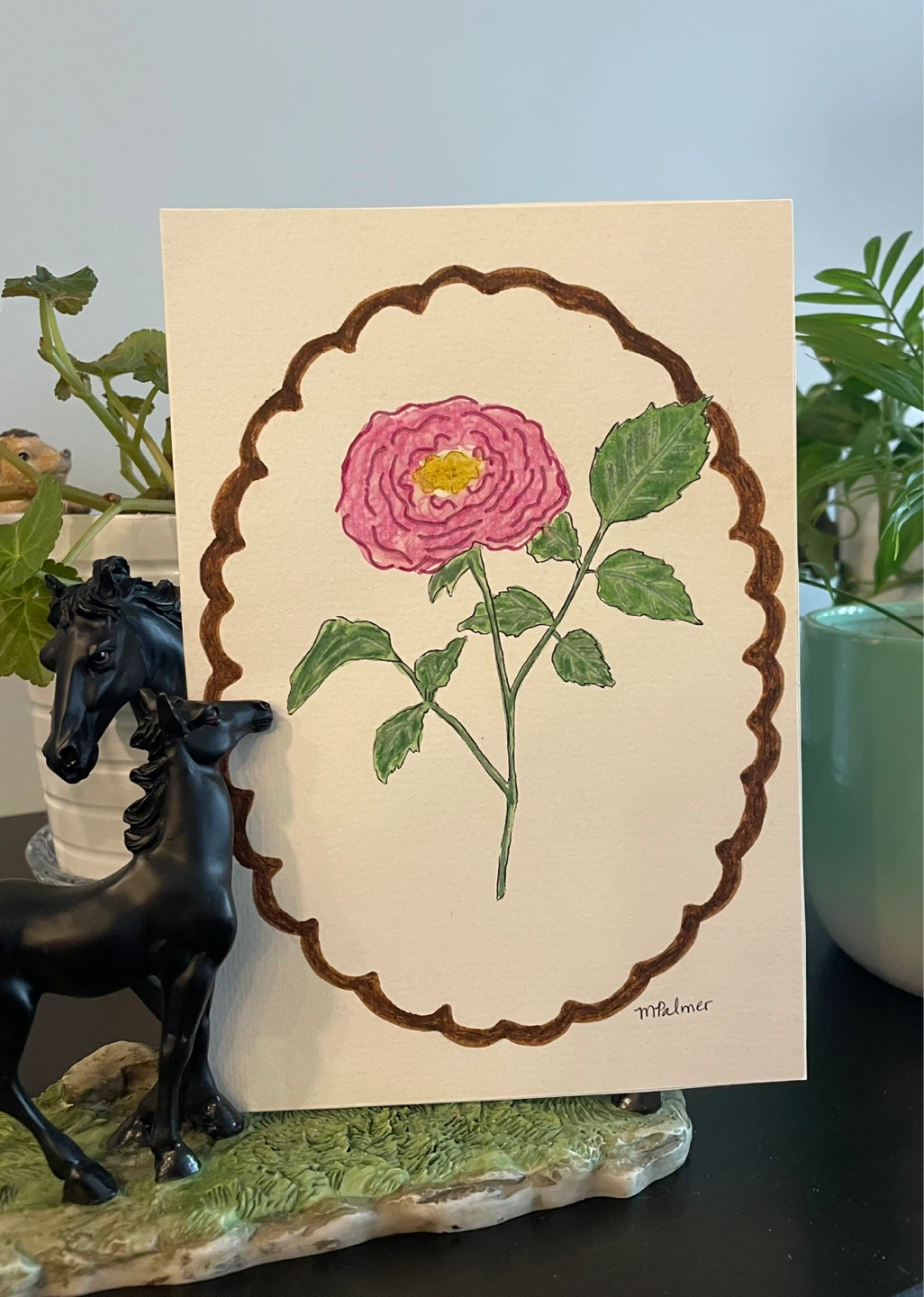 Watercolor Floral Paintings - photo 3
