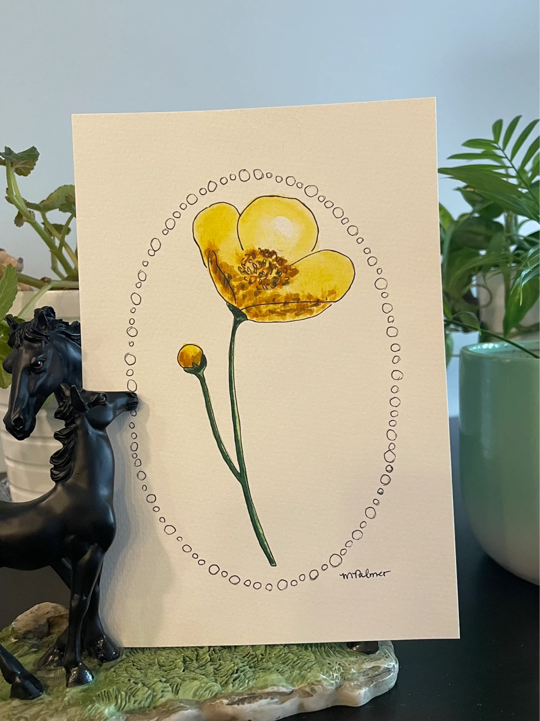 Watercolor Floral Paintings - photo 2