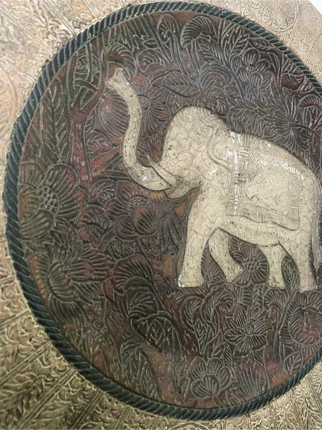 Decorative Elephant Wall Plate - photo 4