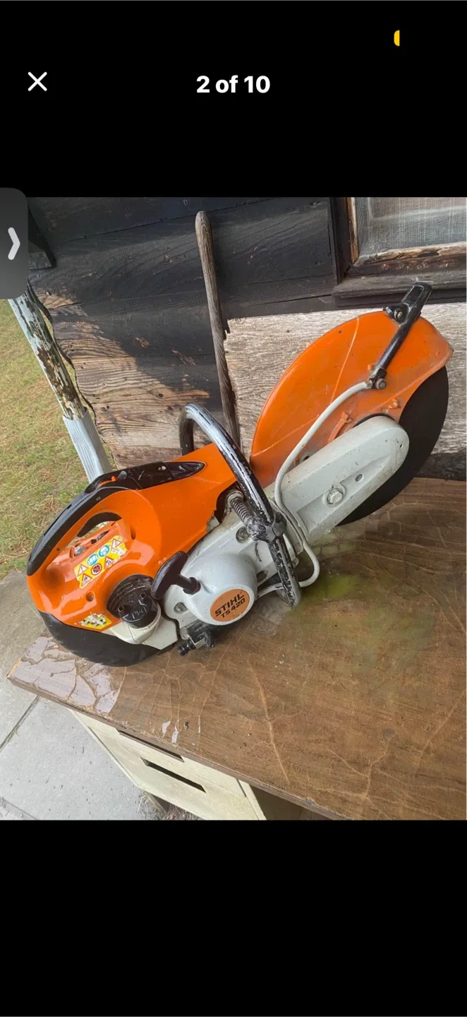 STIHL TS 420 Cut-Off Saw - photo 2