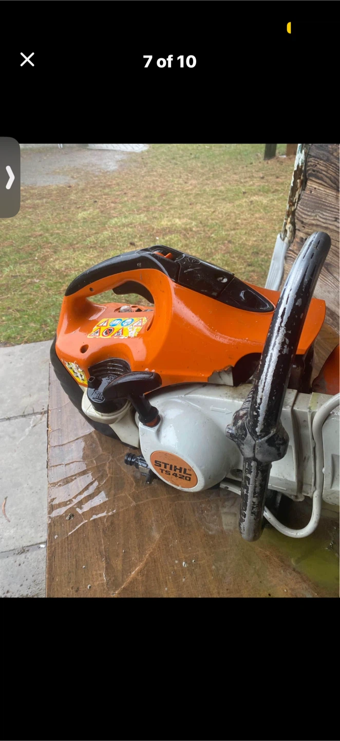 STIHL TS 420 Cut-Off Saw - photo 3