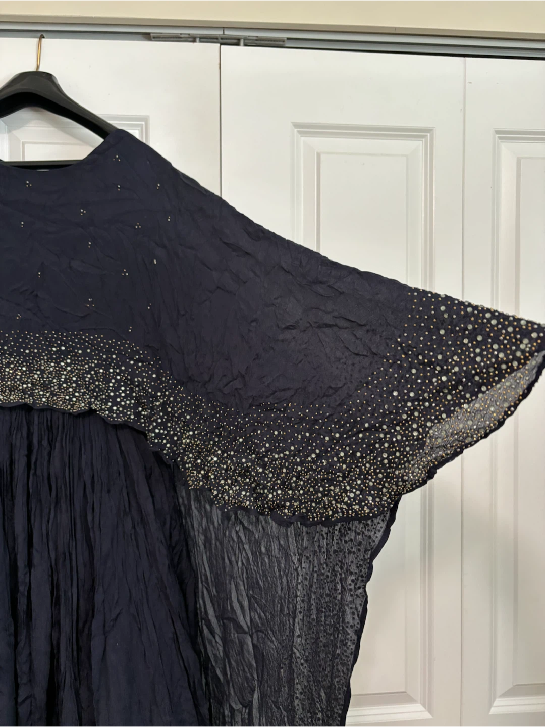 Navy Embellished Dress - photo 5