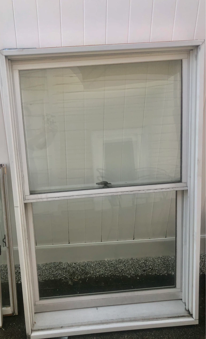 Andersen White Double Hung Window with Screens
