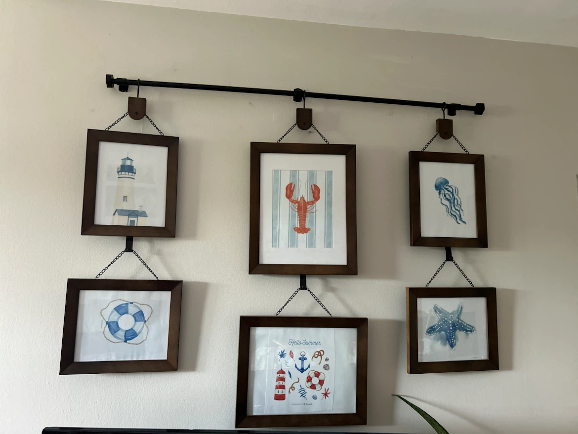Nautical Themed Picture Frame Set