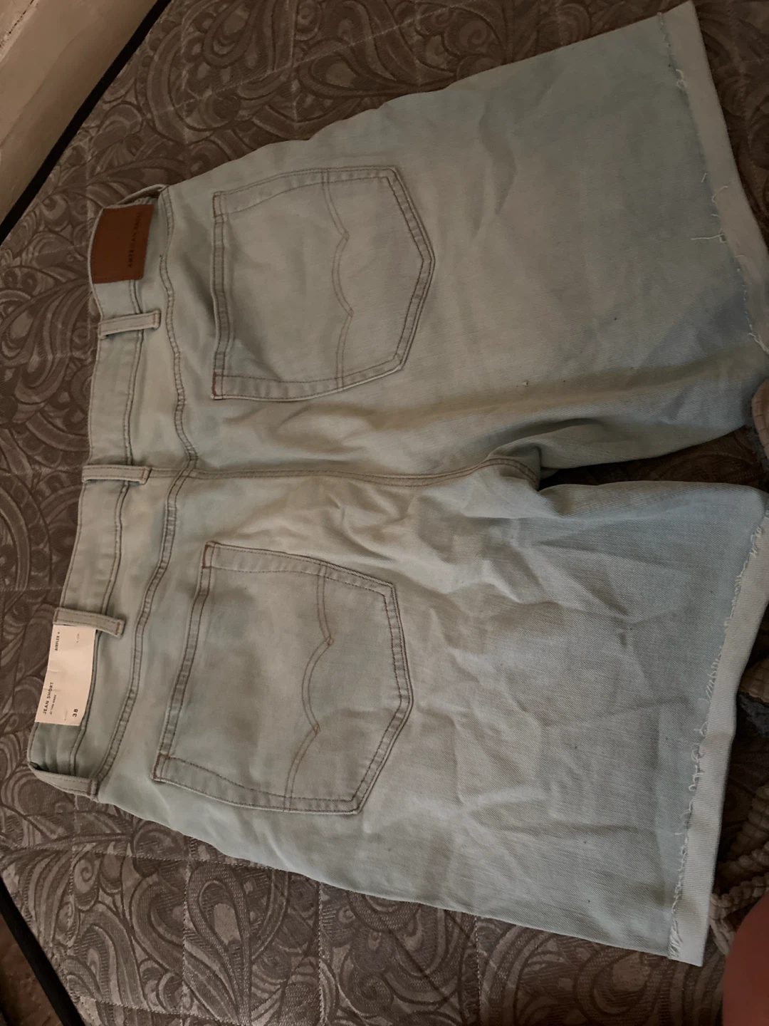 American Eagle Airflex+ Jean Shorts Size 38