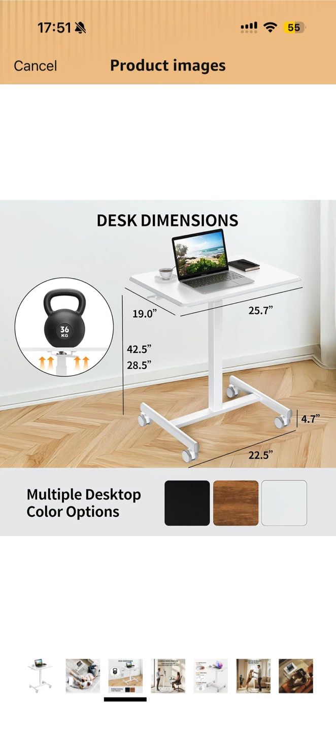 Table and storage bins - photo 2