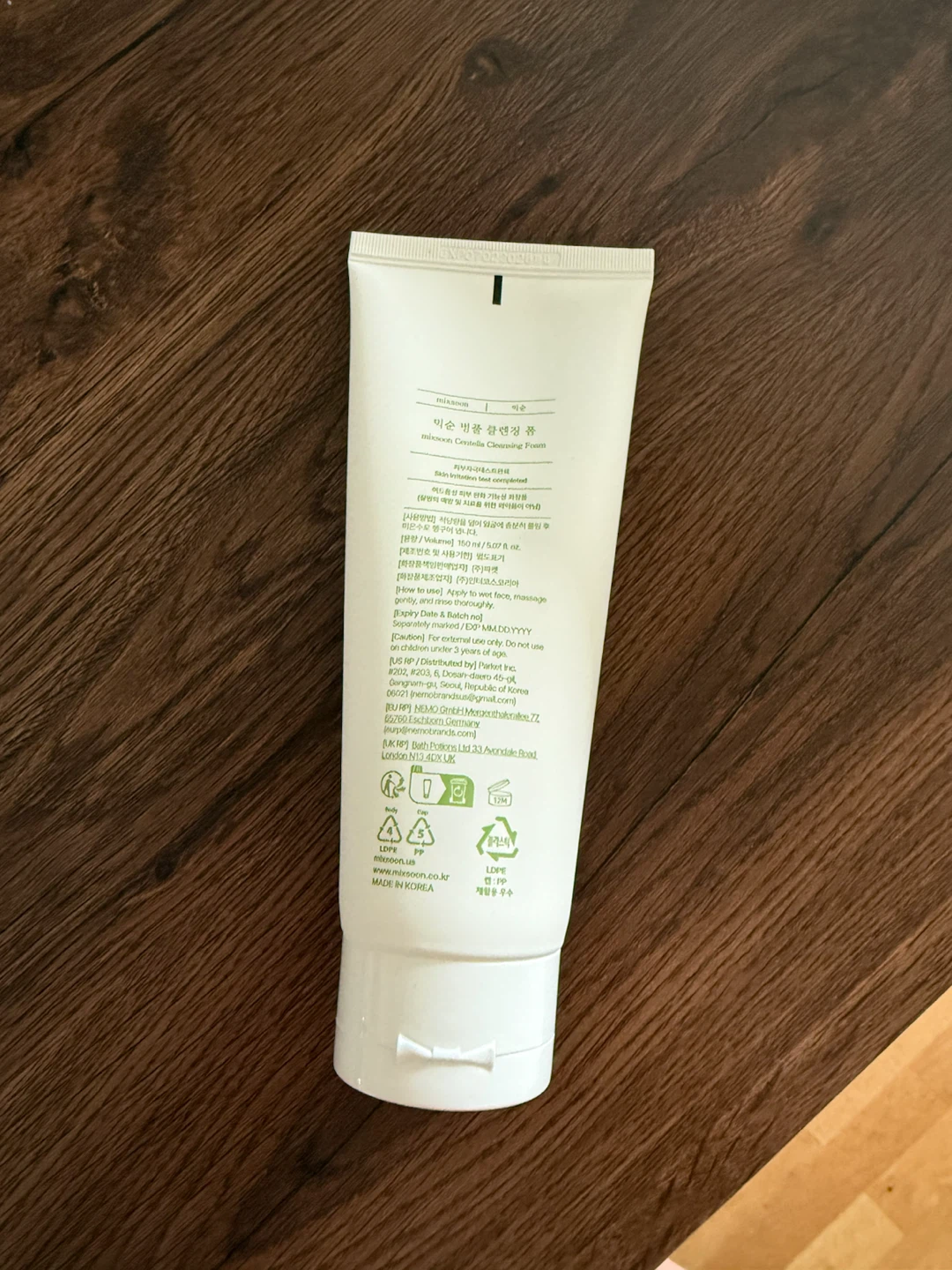 Mixsoon Centella Cleansing Foam 150ml - photo 2