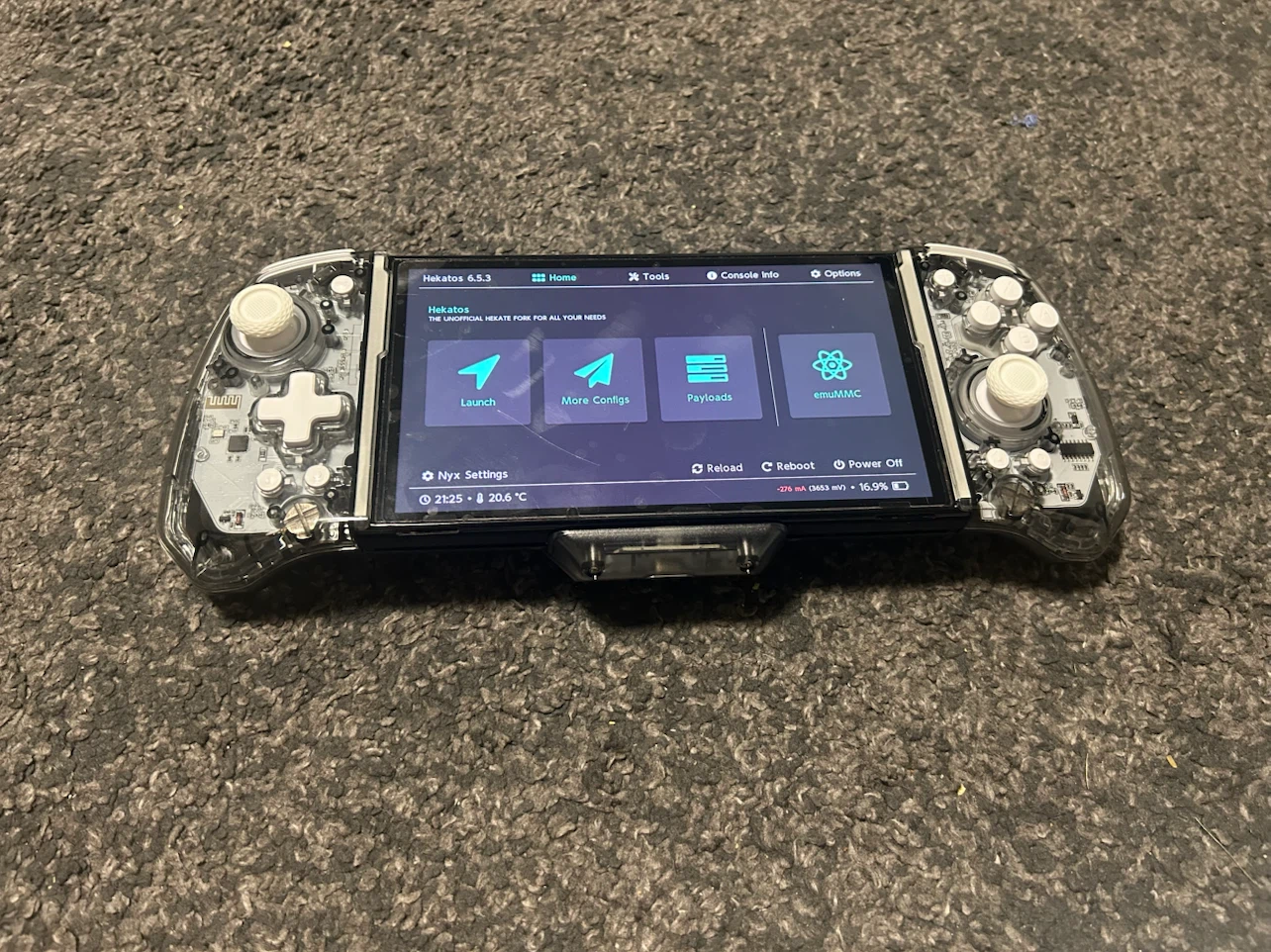Modded oled switch
