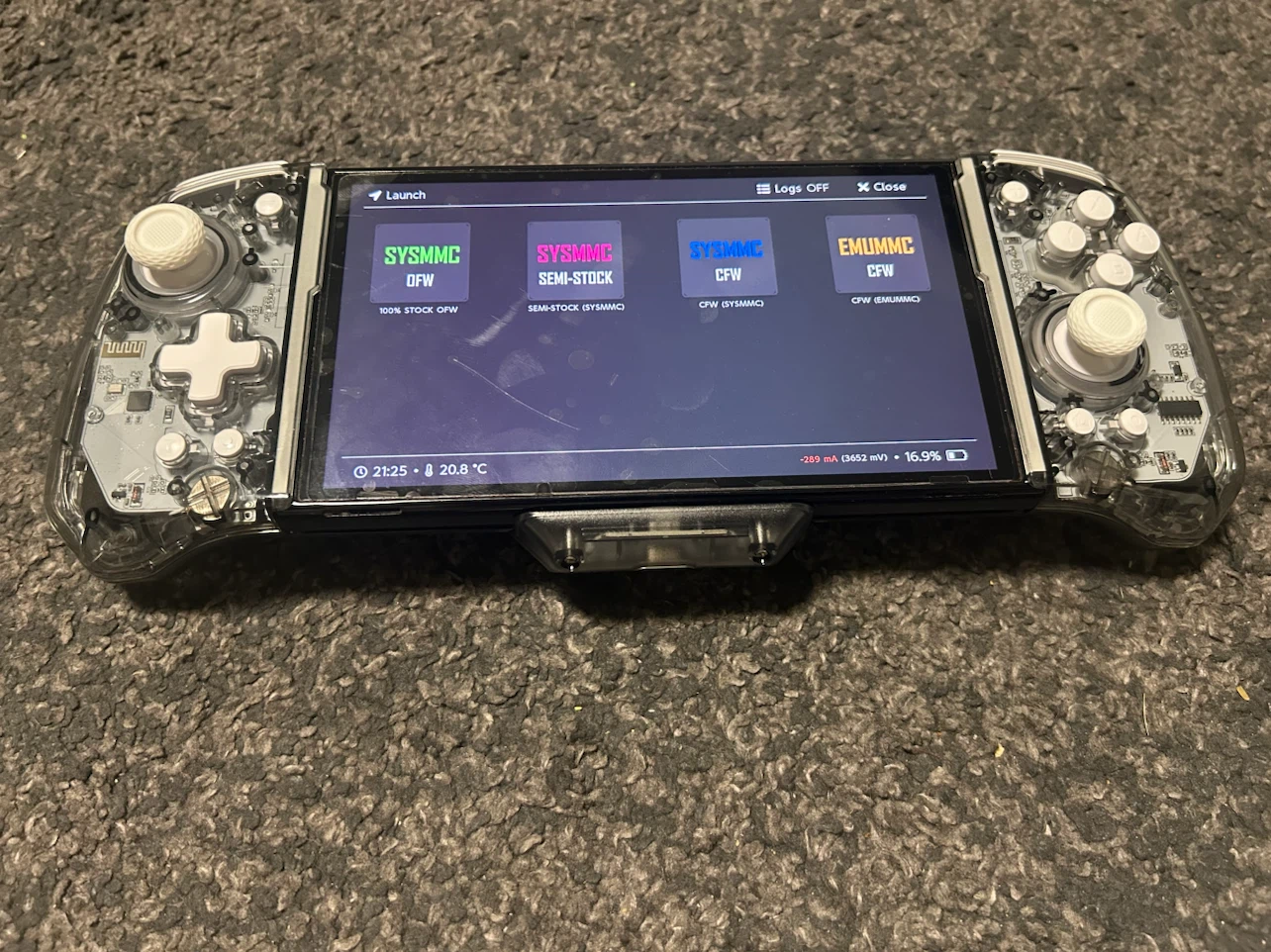 Modded oled switch - photo 2