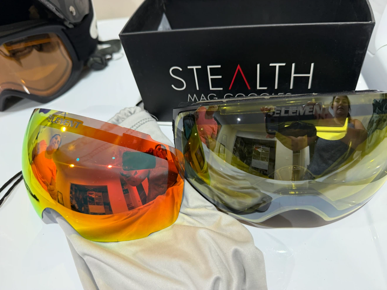 5th Element Ski Goggles Stealth Mag