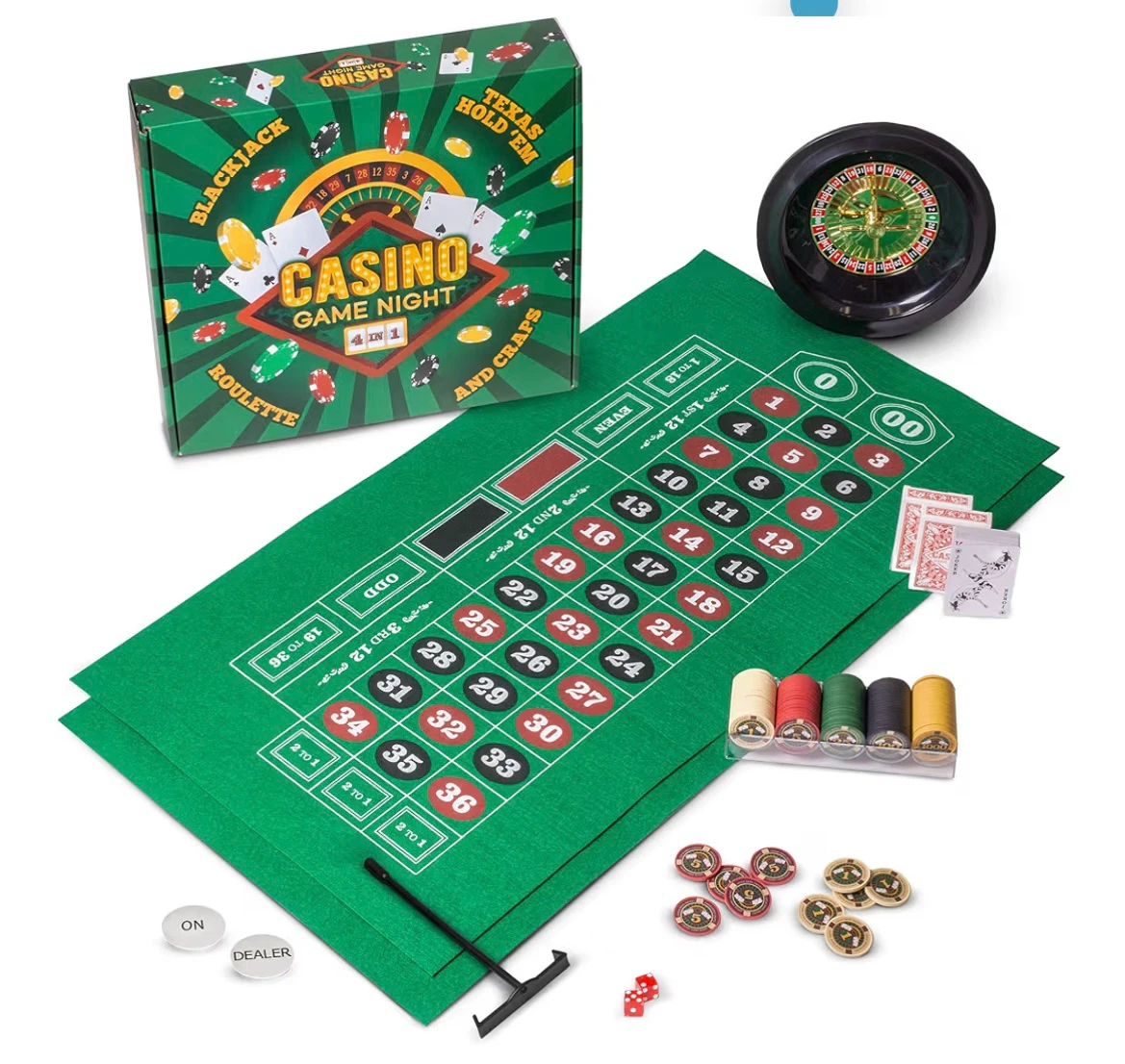 Casino Game Night 4 in 1 set - photo 2