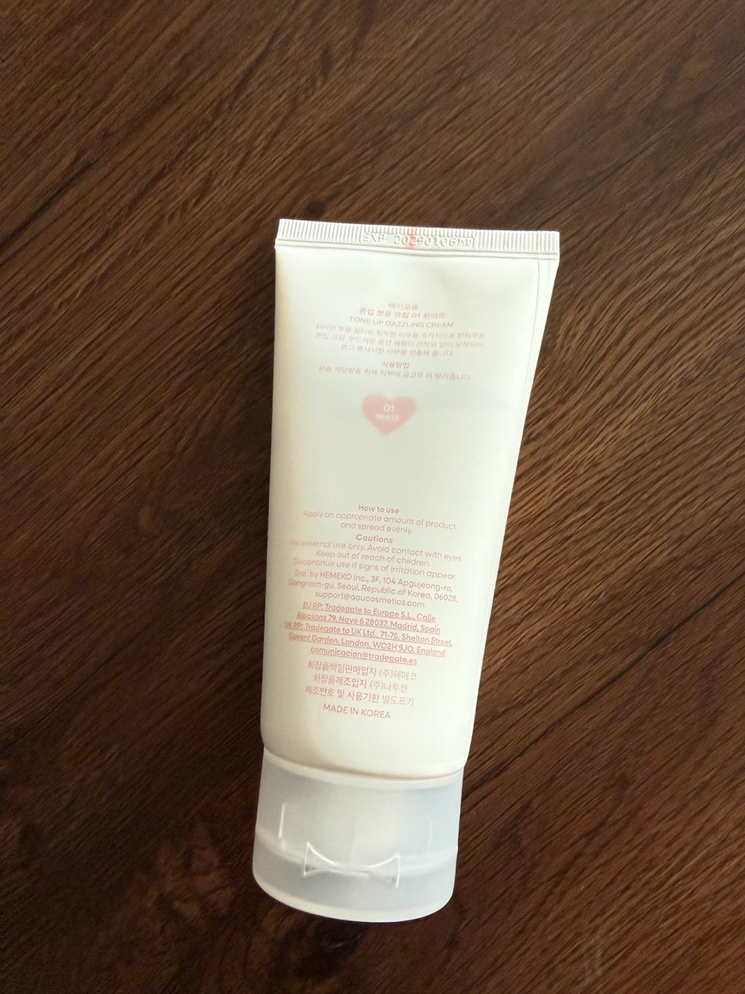 AOU Tone Up Dazzling Cream 100ml - photo 2