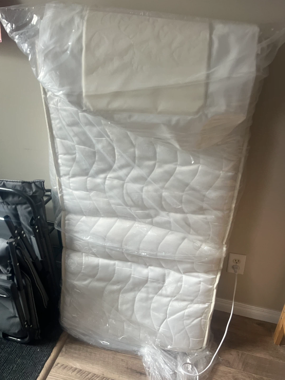 Free Kids Bed Frame, Mattress & Baby Inflatable Pad - photo 2