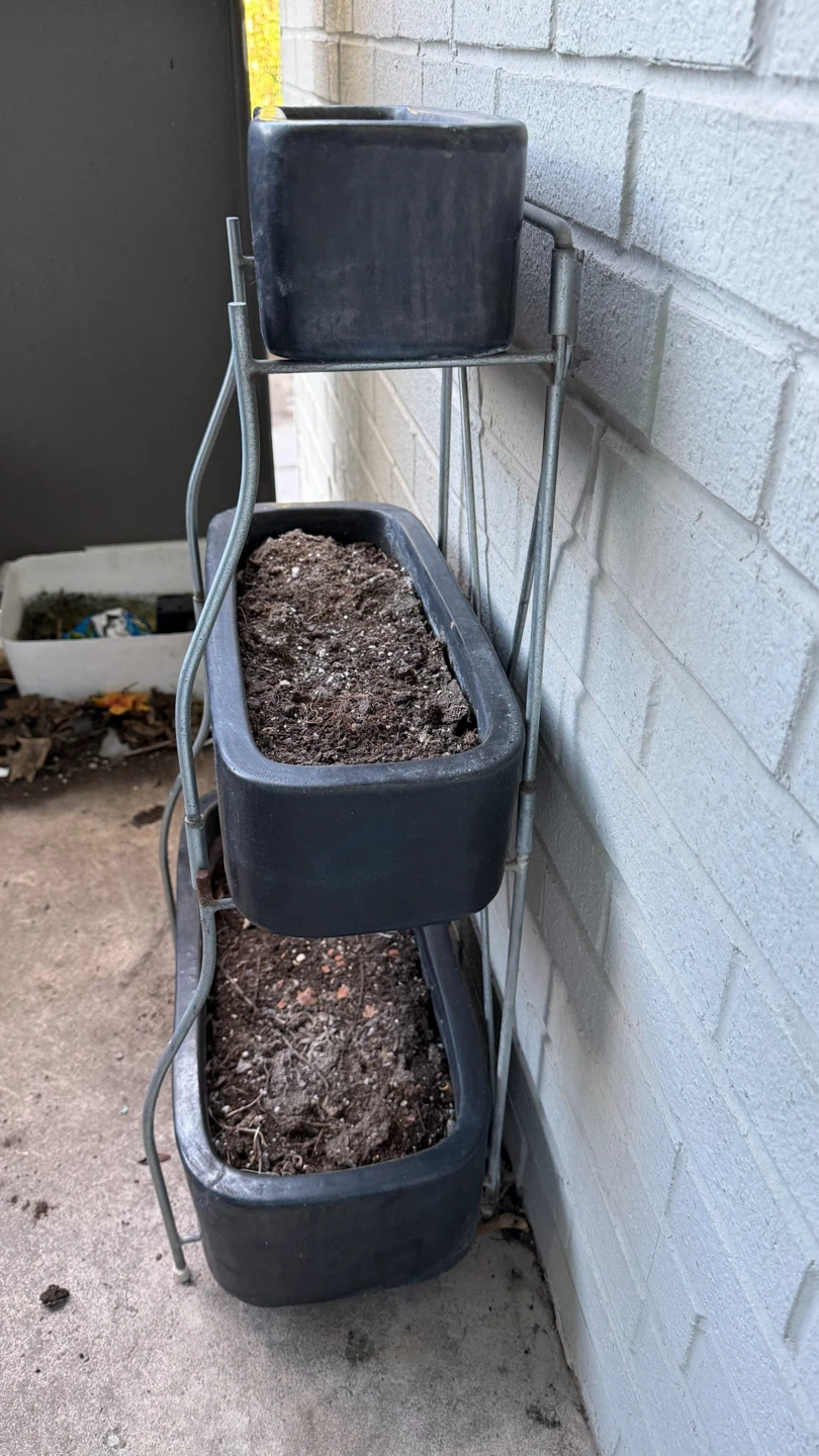 Multi-level Black Terracotta Planter - photo 4