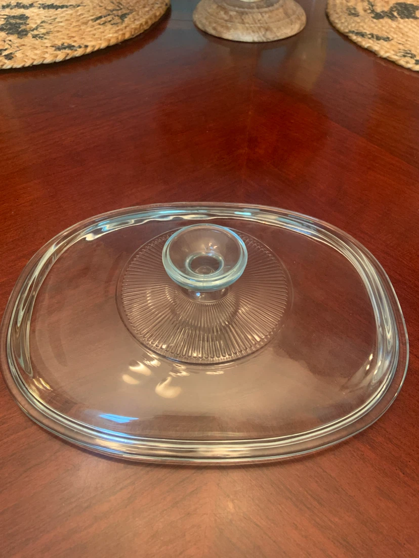 Pyrex Glass Oval Lid - photo 2