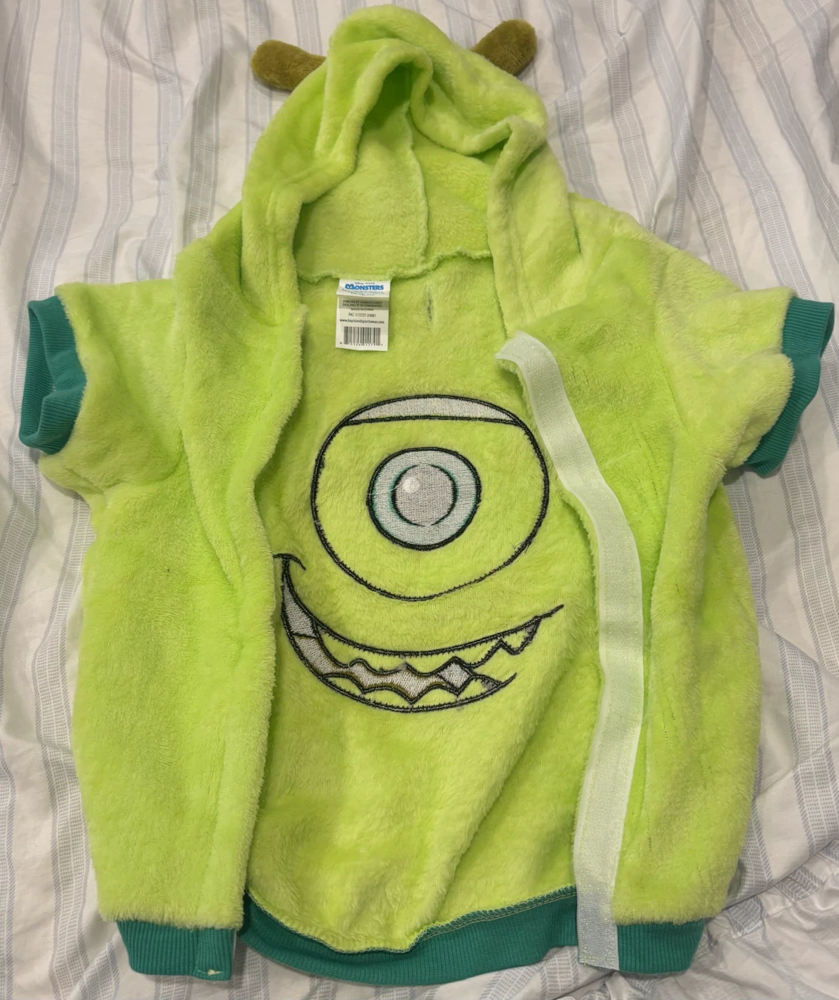 Pet Monsters Inc. Mike Wazowski Costume Hoodie - photo 3