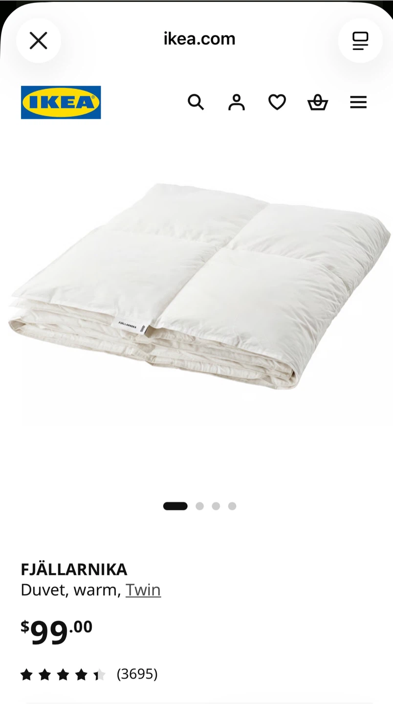IKEA twin Duvet - photo 3