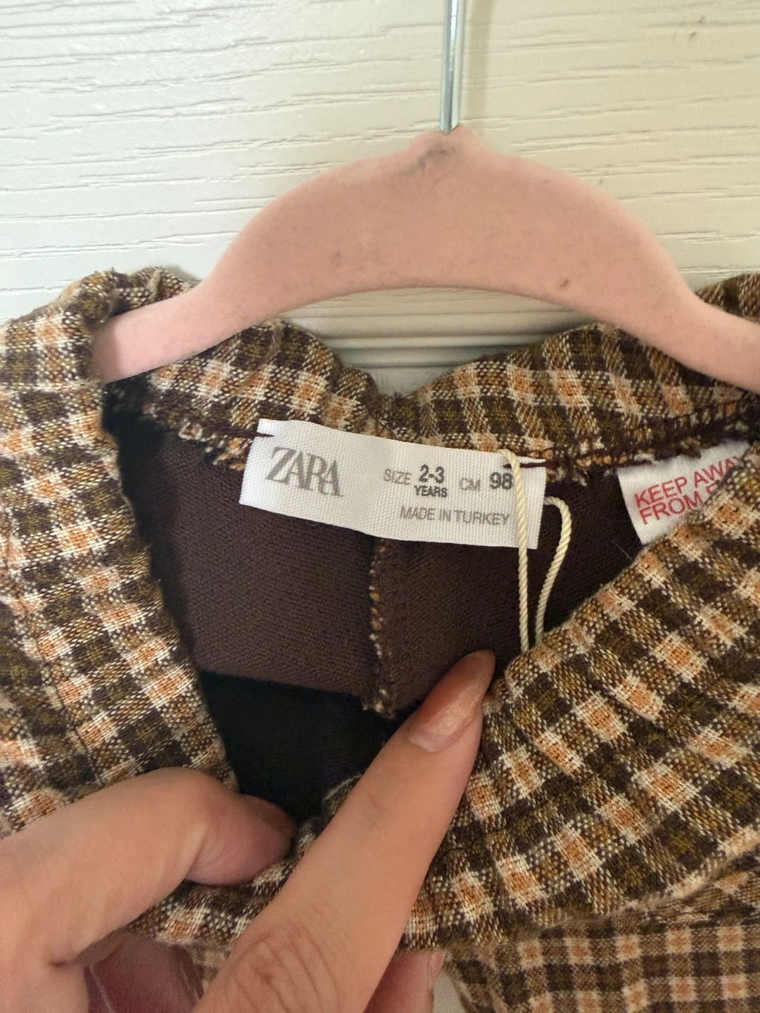 ZARA Plaid Pants - Size 2-3 Years - photo 2