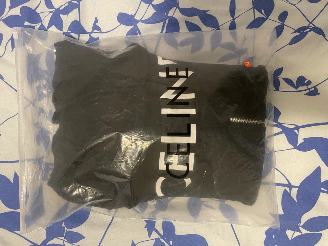 CELINE Black Zip-Up Hoodie - photo 4