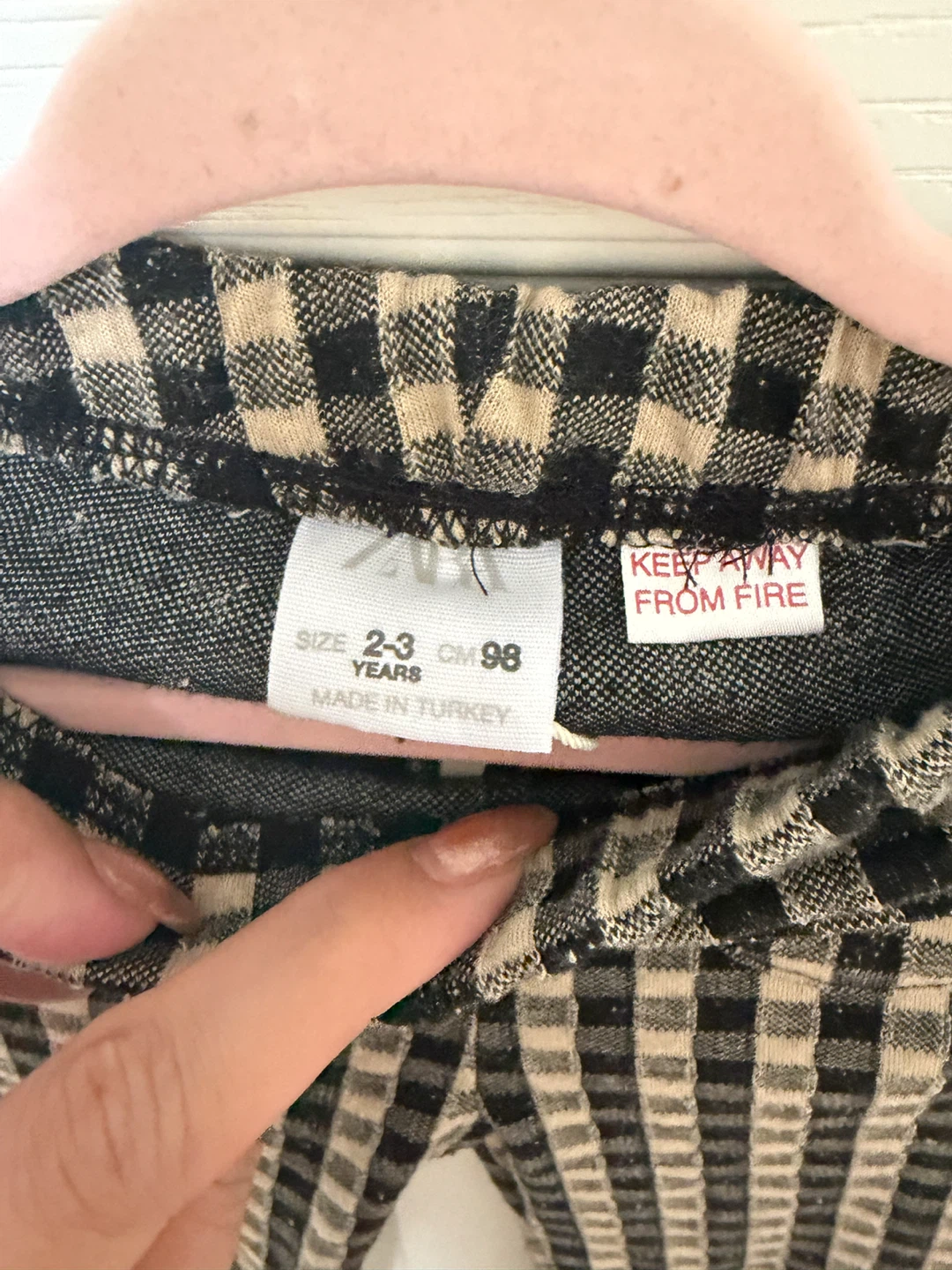 Zara Kids Plaid Pants - Size 2-3 Years - photo 2